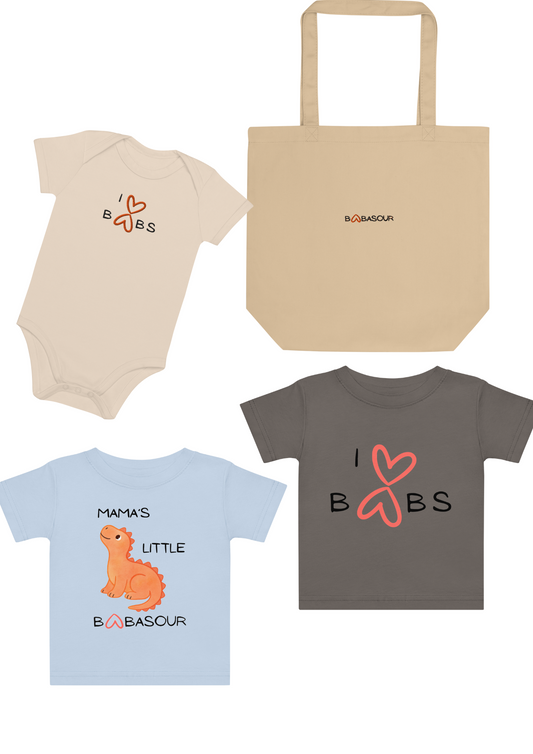 The Boobasour 6-Month Essentials Kit 🧡