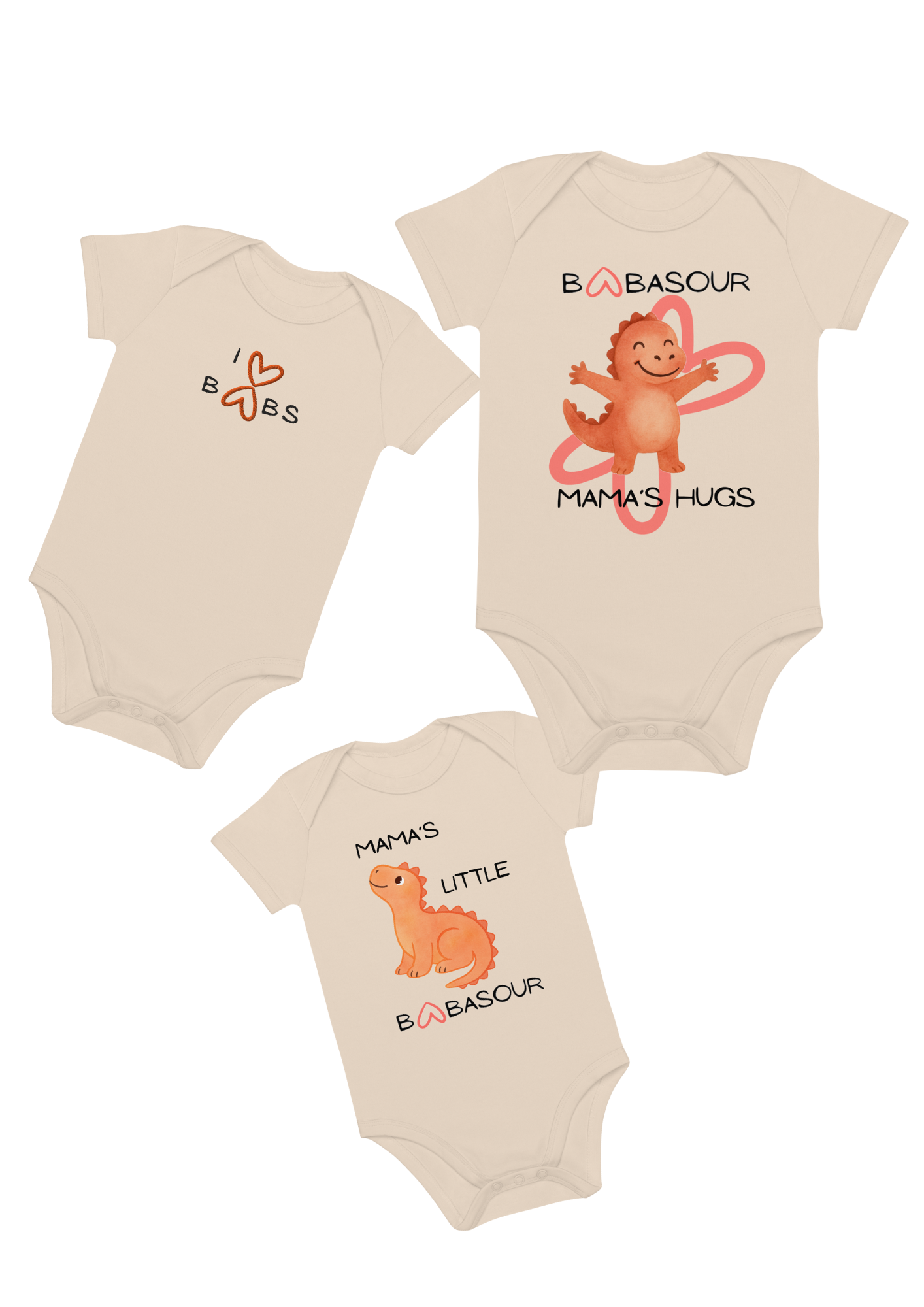 Our Favourite Organic Cotton Bodysuits – Boobasour Trio 🧡