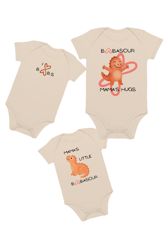 Our Favourite Organic Cotton Bodysuits – Boobasour Trio 🧡